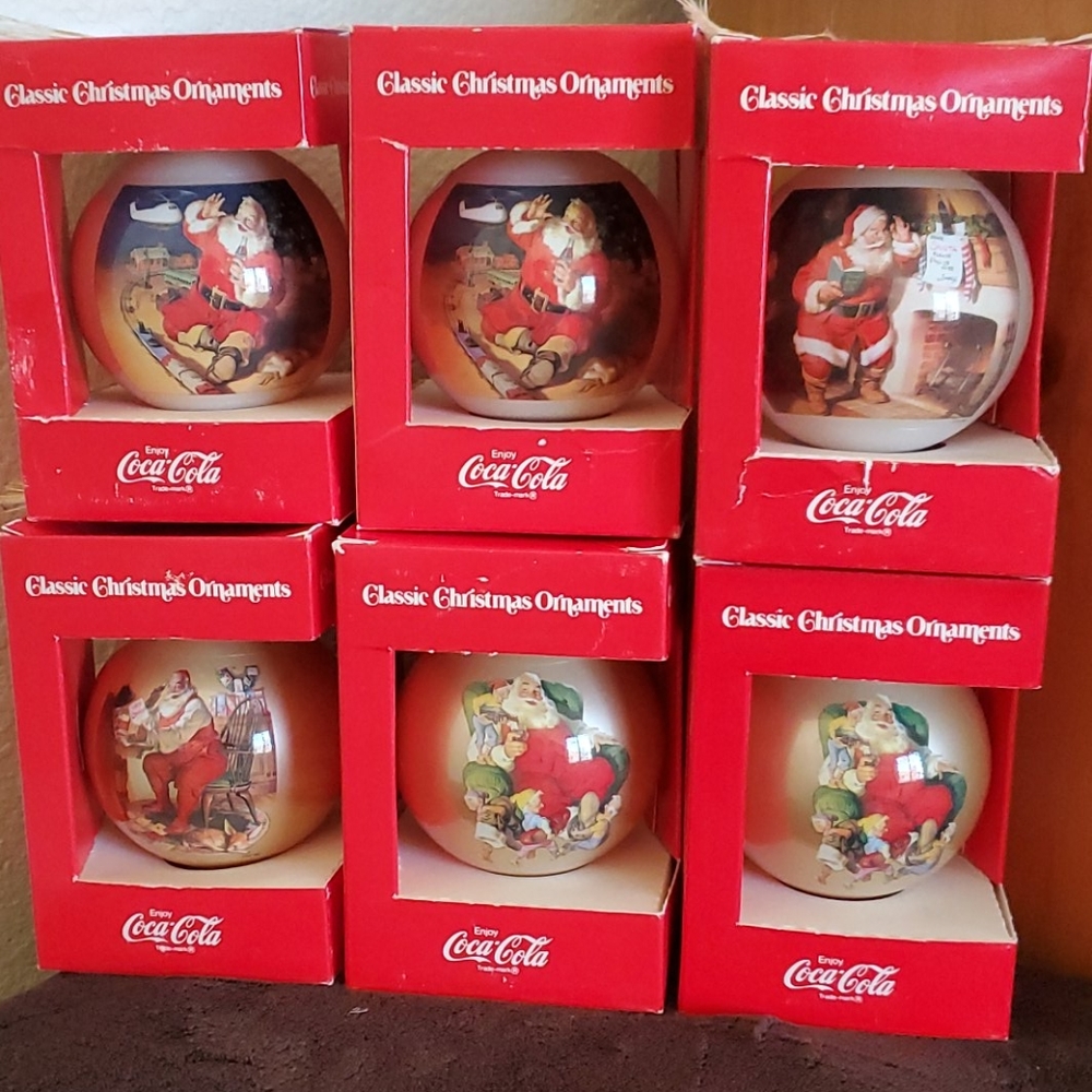 💥💥Vintage Classic Coca Cola Ornaments